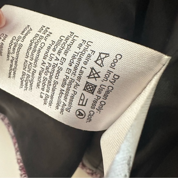 DKNY Tweed Blazer Pink Purple | SZ 8 - Picture 8 of 9